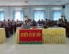 Hội nghị trực tuyến báo cáo viên Trung ương tháng 7 năm 2022 tại điểm cầu huyện Bù Đốp.