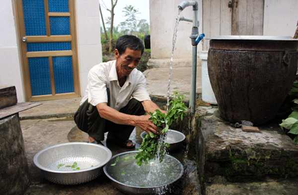 Ngân hàng Chính sách xã hội thực hiện giải ngân chương trình Cấp nước sạch và vệ sinh môi trường nông thôn tại các xã, thị trấn