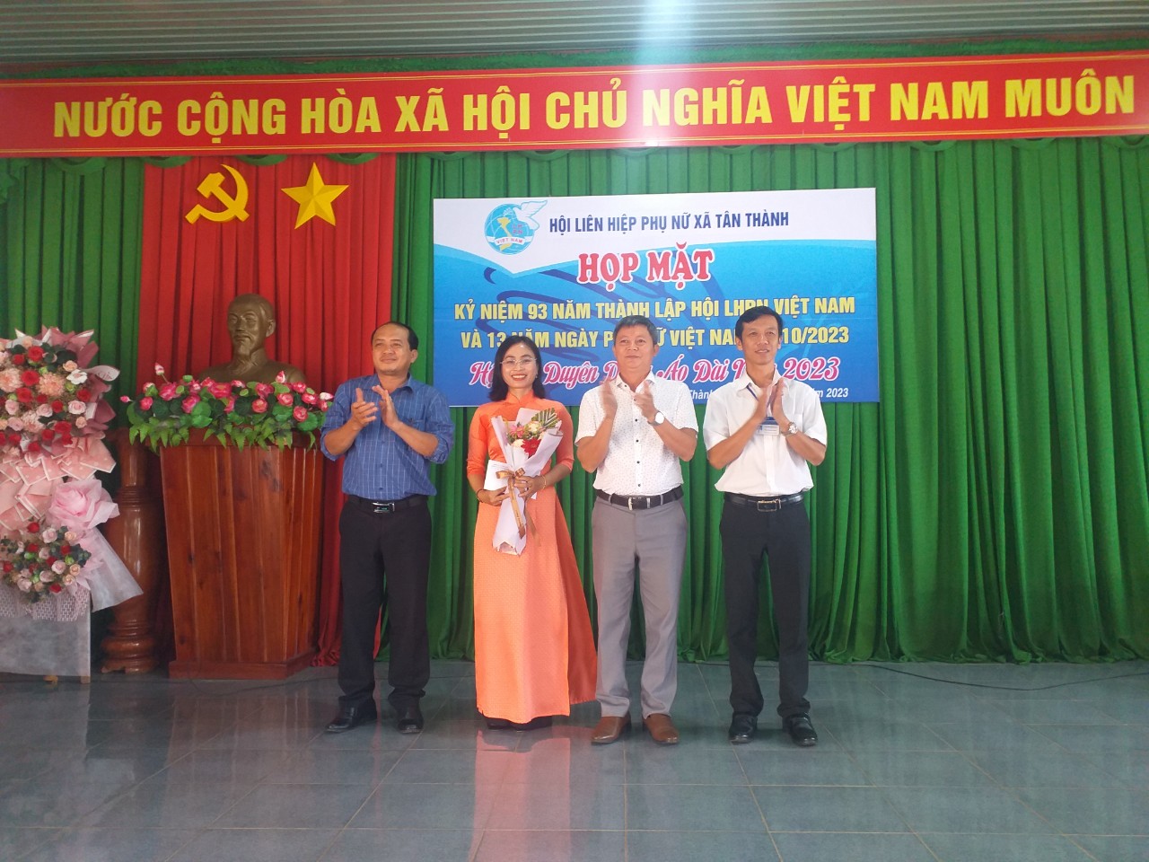 Họp mặt kỷ niệm 93 năm Ngày thành lập Hội Liên hiệp Phụ nữ Việt Nam