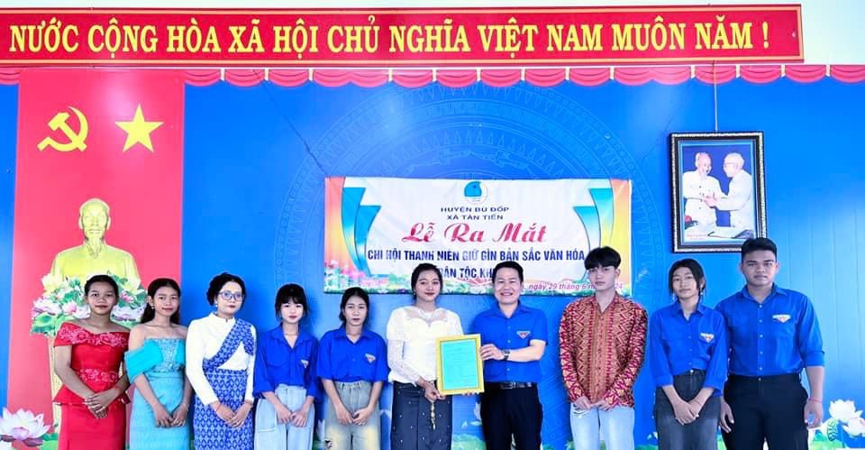 💐TUỔI TRẺ BÙ ĐỐP: RA MẮT CHI HỘI "THANH NIÊN GIỮ GÌN BẢN SẮC VĂN HOÁ DÂN TỘC KHMER